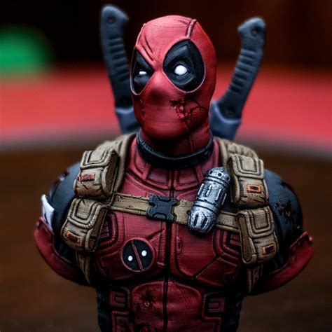 deadpool 3d print.